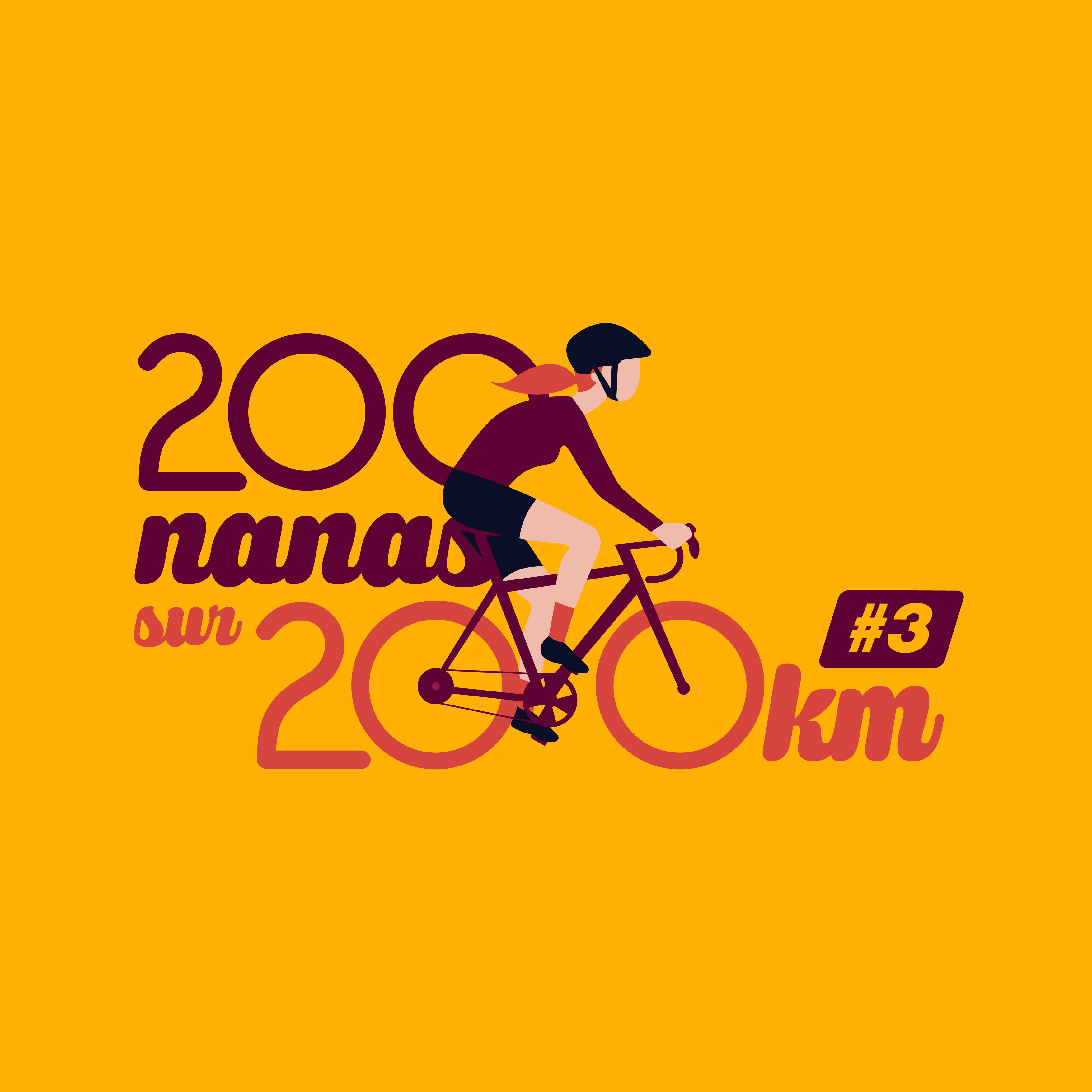 200 nanas sur 200 Kilomètres 2023